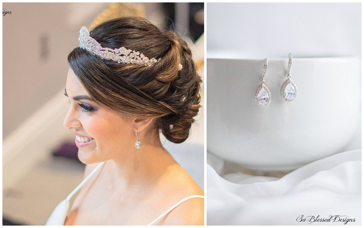 Teardrop Dangle Earrings