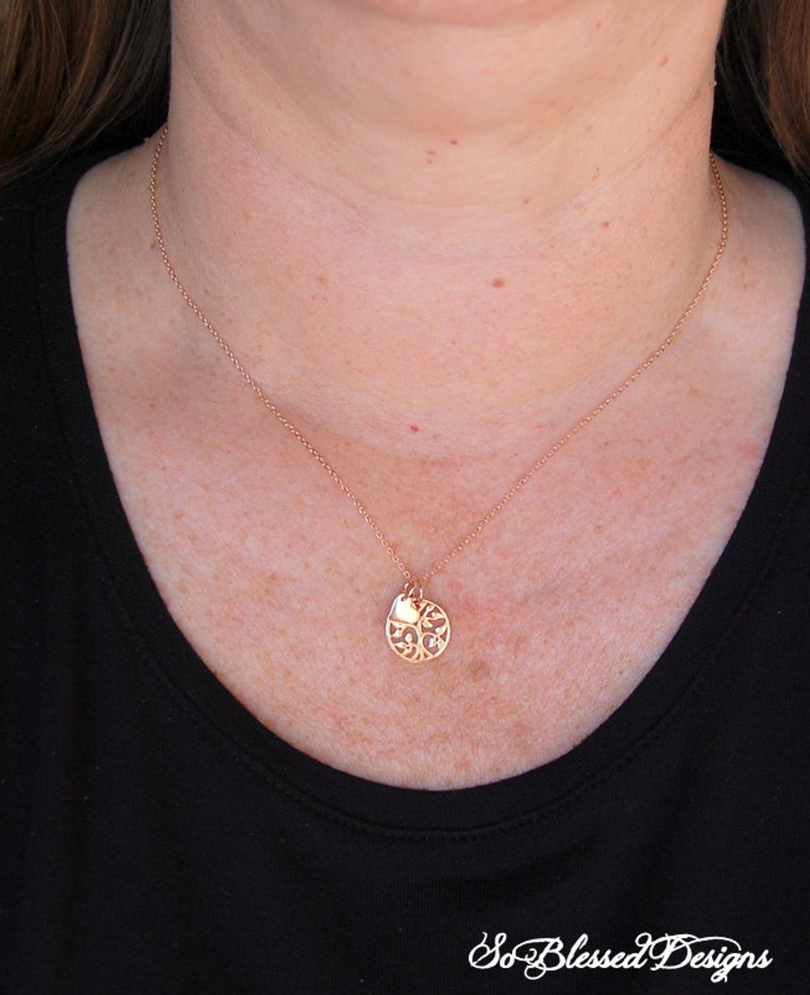 Trusting me with a piece of your Heart Necklace for Mother of Groom